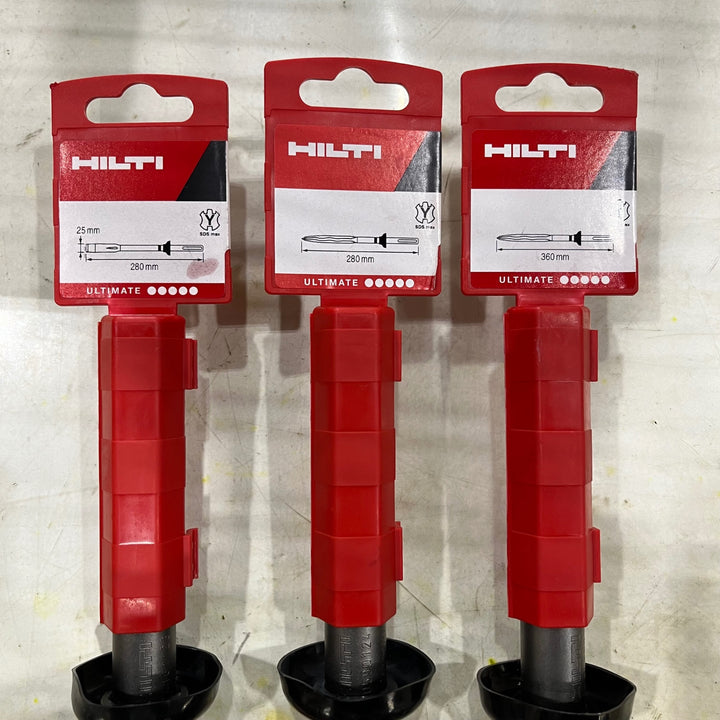 ヒルティ(HILTI) SDS-MAX ブルポイント チゼル セット TE-YX SM 26、TE-YX SM 36、TE-YX FM 26【川口店】