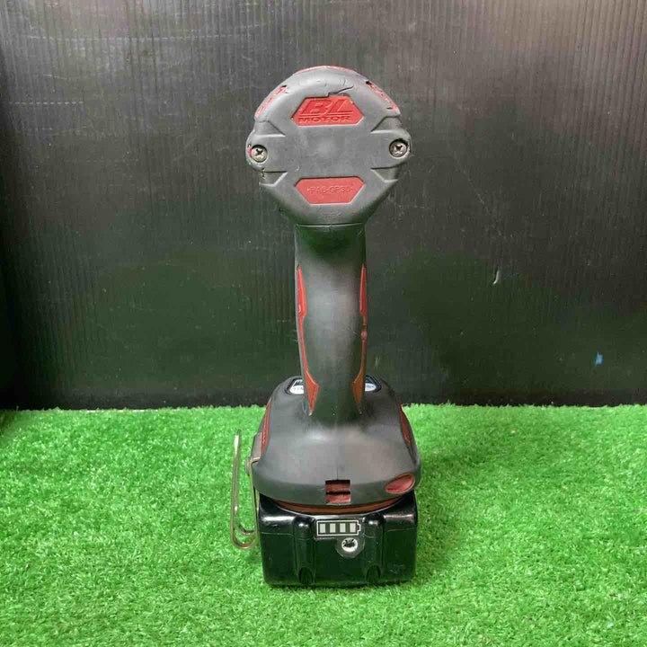 ★マキタ(makita) コードレスインパクトドライバー TD160DTXAR ※ 軸ブレ有、14.4V6.0Ahバッテリー2個付き！【岩槻店】