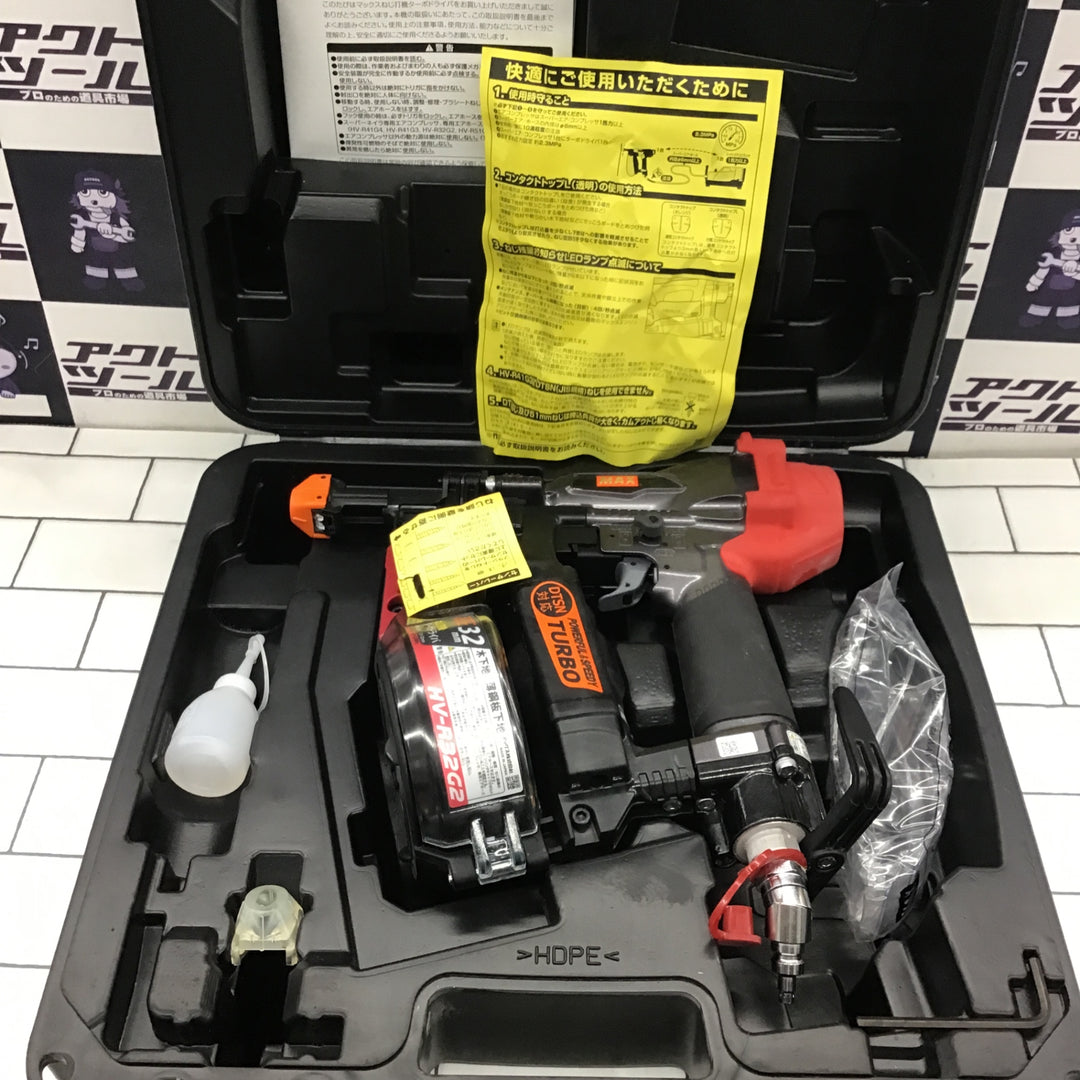 ★マックス(MAX) 高圧エアネジ打機 HV-R32G2-G【所沢店】