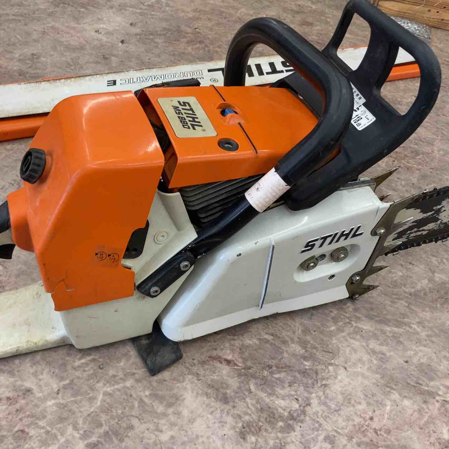 店頭受取り限定】◇スチール(STIHL) エンジンチェーンソー MS880+120cm