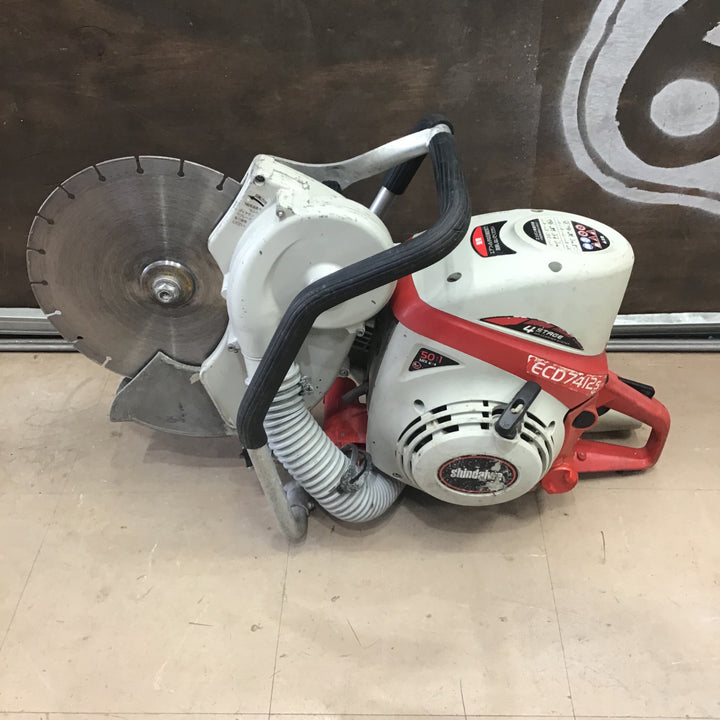 〇Shindaiwa/新ダイワ 集塵式エンジンッカッター ECD7412S【草加店】