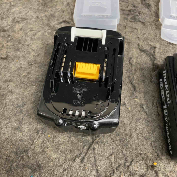マキタ(makita) リチウムイオンバッテリー 18V/6.0Ah BL1860B 計6点【鴻巣店】