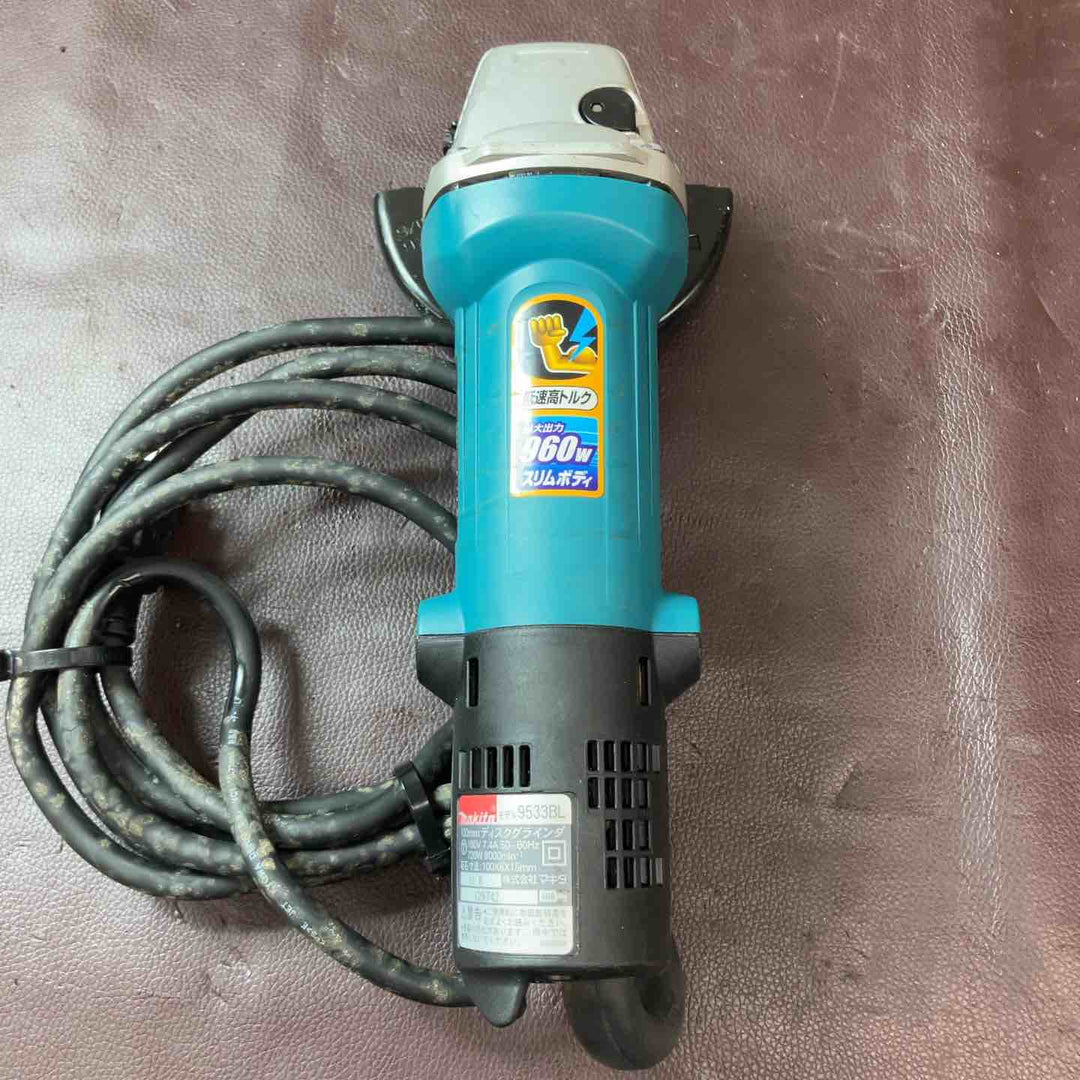 【中古品】 マキタ(makita) 100mmディスクグラインダ 9533BL 100ｖ 電動研磨機 【東大和店】