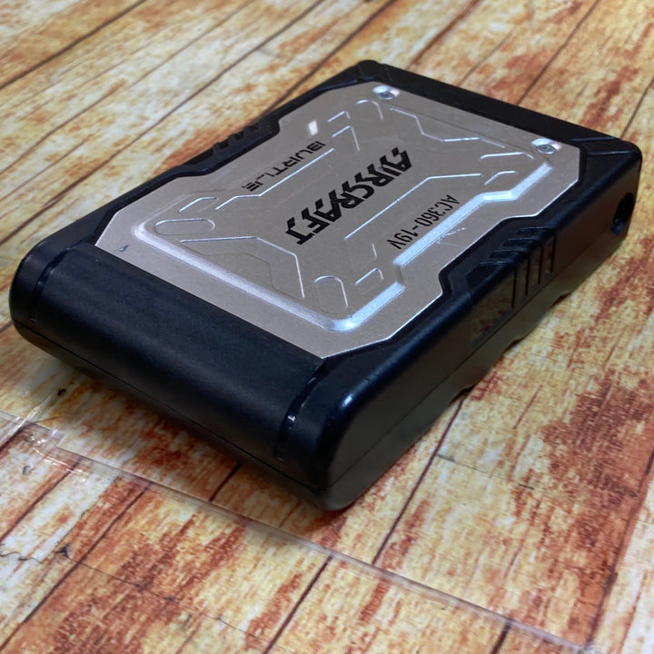 〇バートル (BURTLE) エアークラフト 19Vリチウムイオンバッテリー ブラック AC360 35 F AC360-19V  空調服用【川崎店】