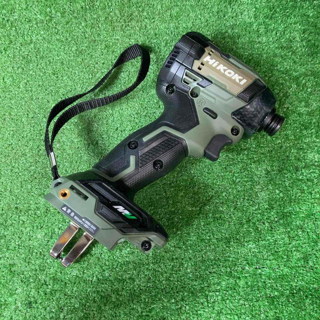 【美品】★ハイコーキ(HIKOKI ※旧:日立工機) コードレスインパクトドライバ フォレストグリーン WH36DD(2XHGSZ)【岩槻店】