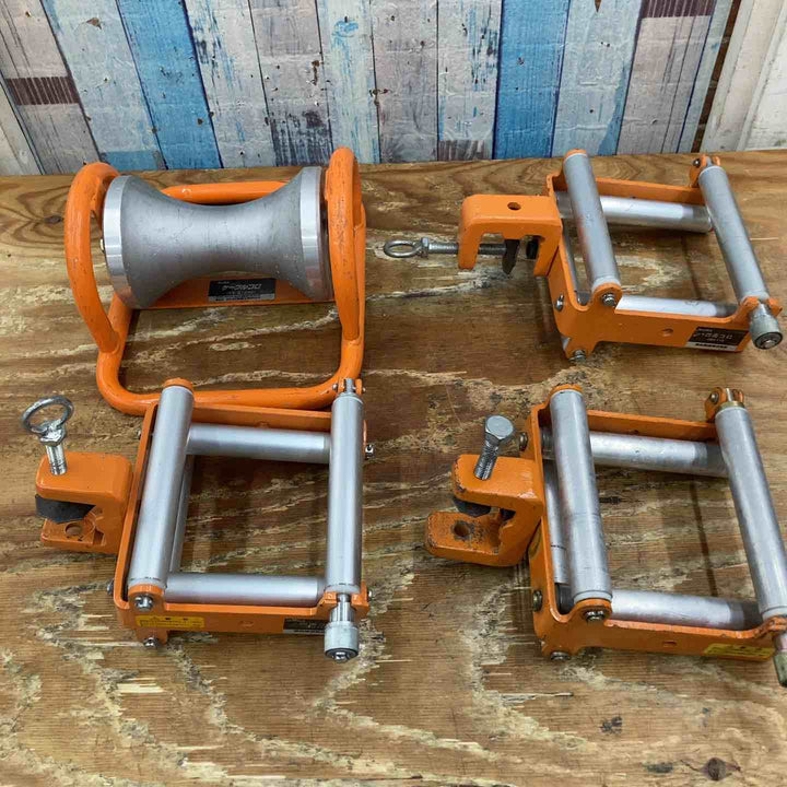 ▼育良精機 ケーブルコロ ISS-2 四面コロ ISH-110×3【柏店】