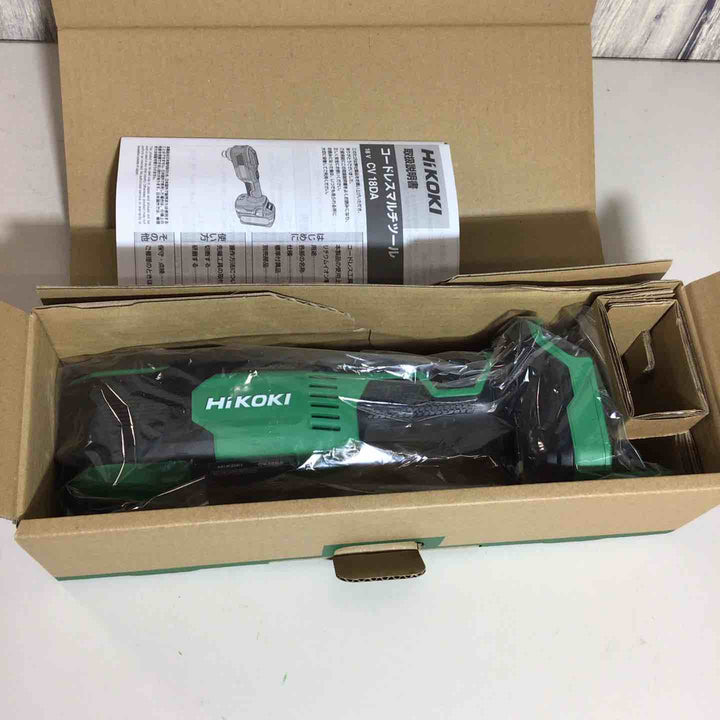 ◇HiKOKI(ハイコーキ) 18V 充電式 マルチツール CV18DA(NNN) 本体のみ【戸田店】