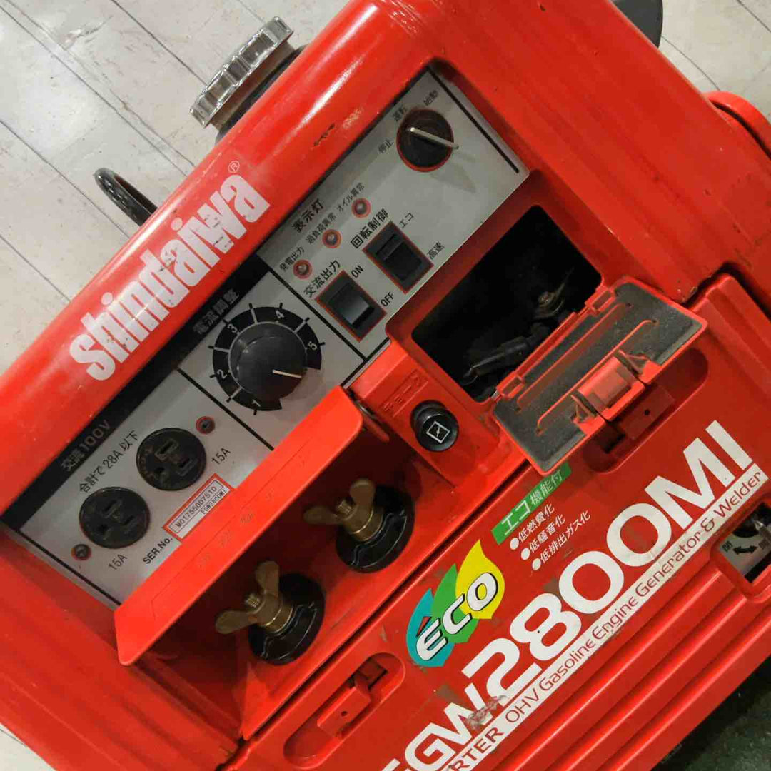 【店頭受取り限定】★新ダイワ(Shindaiwa) エンジンウェルダー EGW2800MI 動作確認済【川口店】