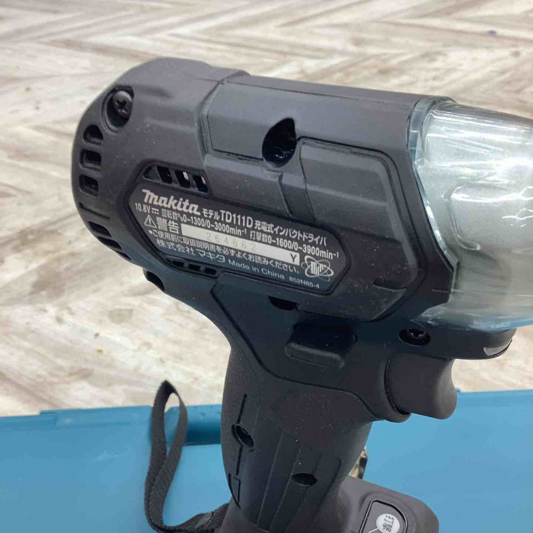 ★マキタ(makita) コードレスインパクトドライバー TD111DSMXB【越谷店】