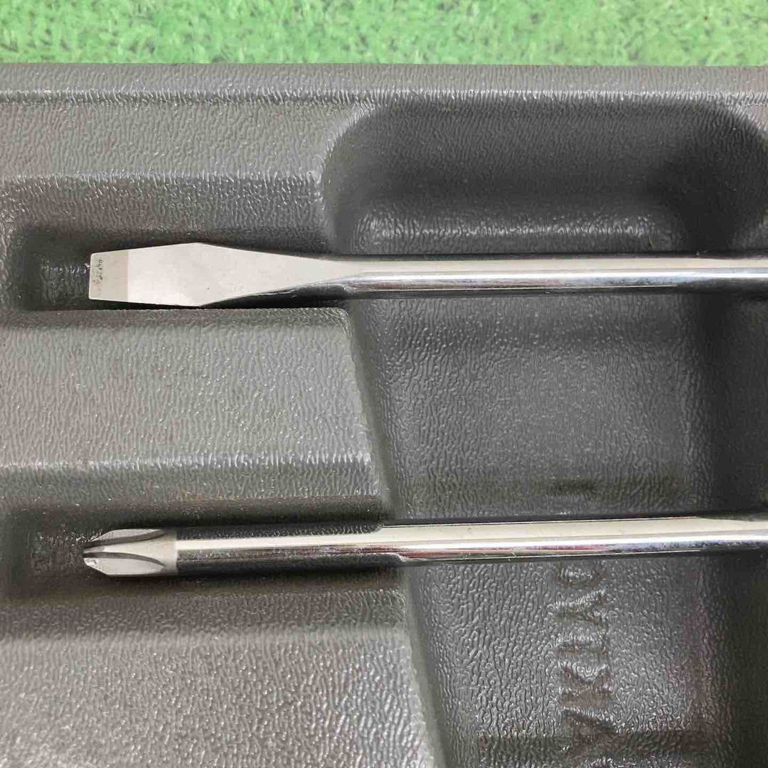 Snap-on/スナップオン ドライバーセット(6本) プラスドライバー(3本) マイナスドライバー(3本) PAKTY061【町田店】