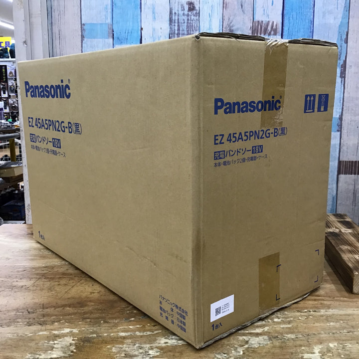 ★パナソニック(Panasonic) コードレスバンドソー EZ45A5PN2G-B【柏店】