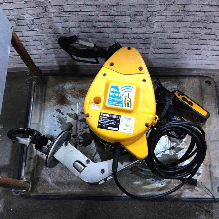【店頭受取り限定】★リョービ(RYOBI) ウインチ(リモコンタイプ) WI-196RC【川口店】