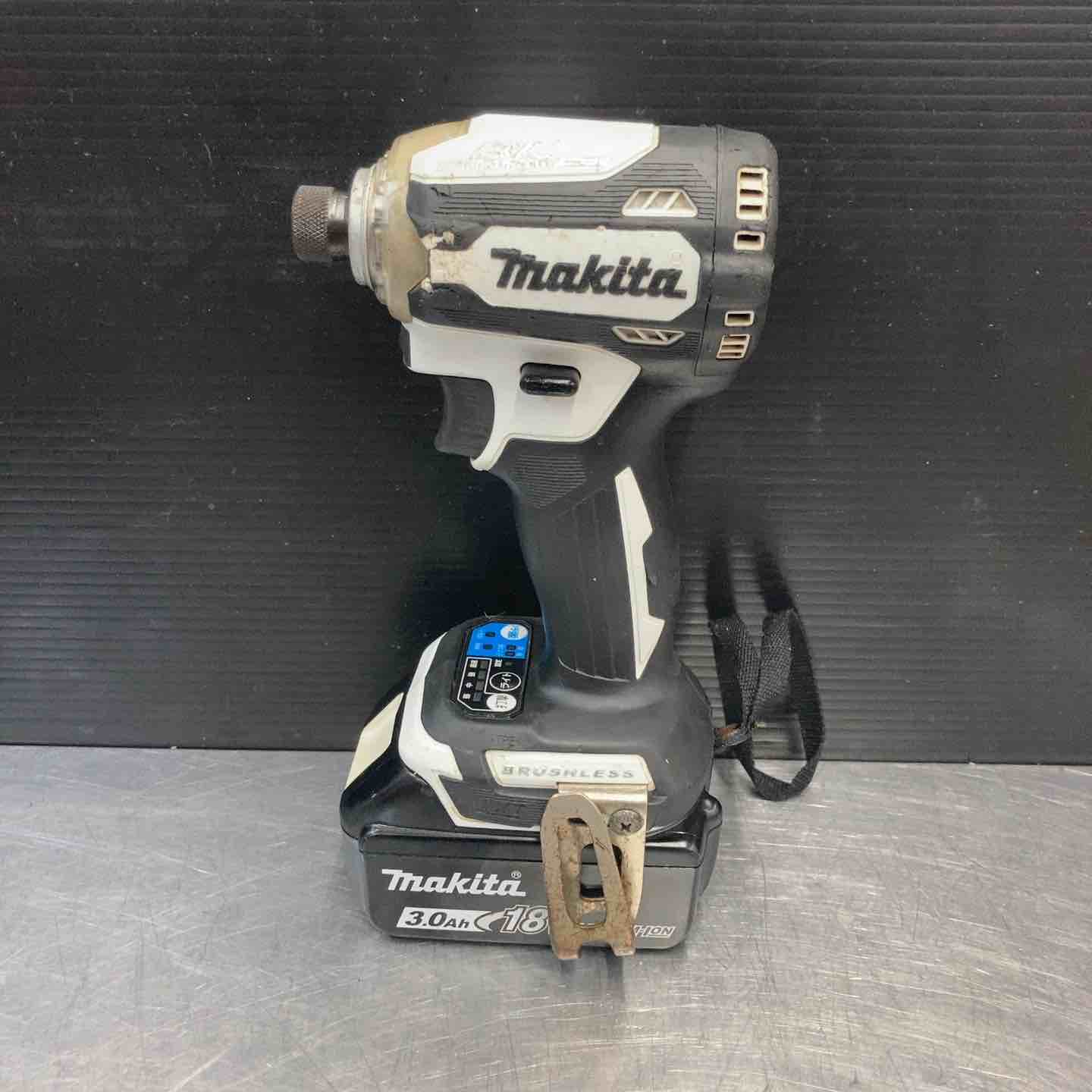中古 マキタ TD171 18V 充電式 インパクトドライバ 白