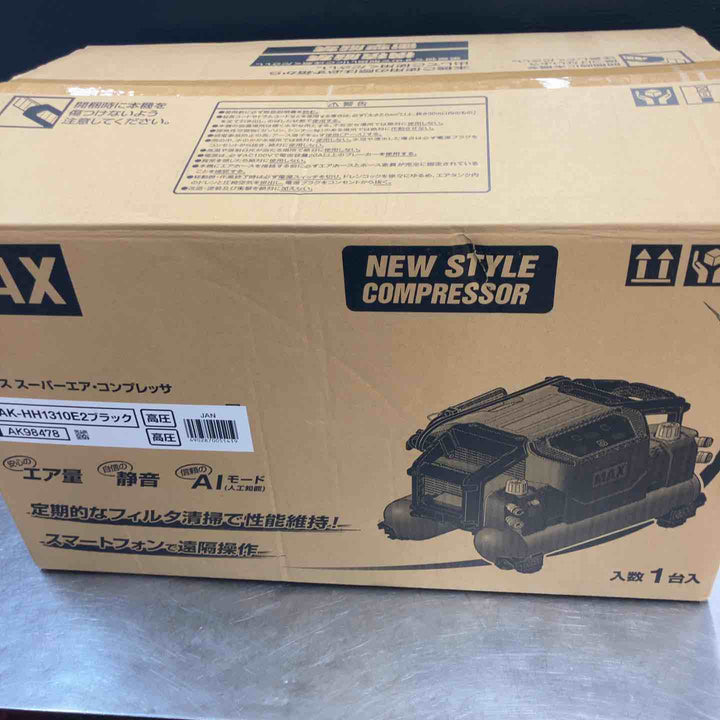 【未使用(店頭展示品)】★マックス(MAX) 高圧専用エアコンプレッサー AK-HH1310E2_ブラック【東大和店】