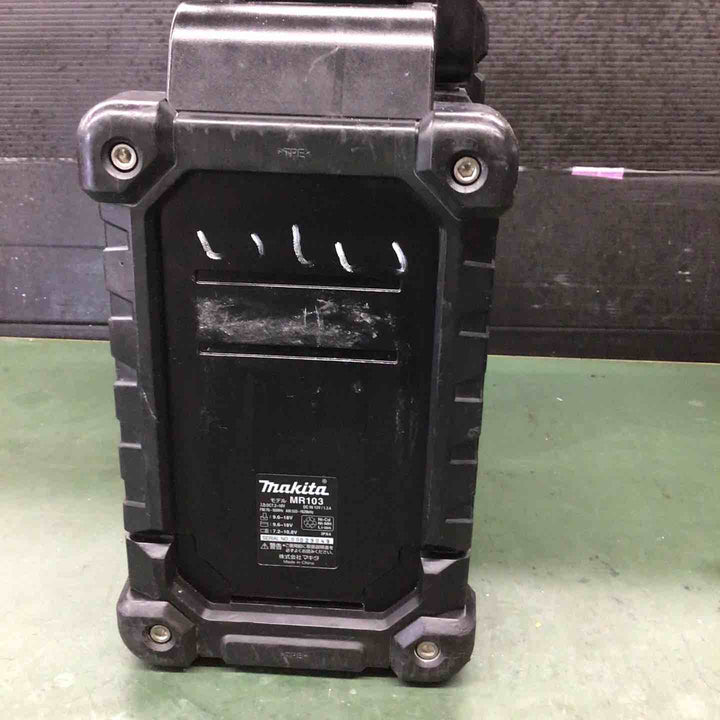 ☆マキタ(makita) コードレスラジオ MR103B【戸田店】
