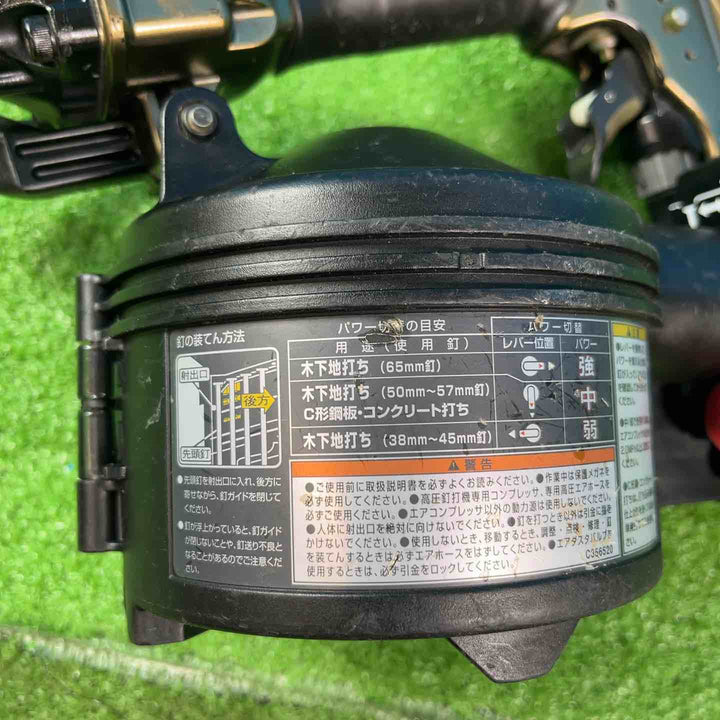 ★ハイコーキ(HIKOKI ※旧:日立工機) 高圧エア釘打ち機 NV65HR2(S)【岩槻店】