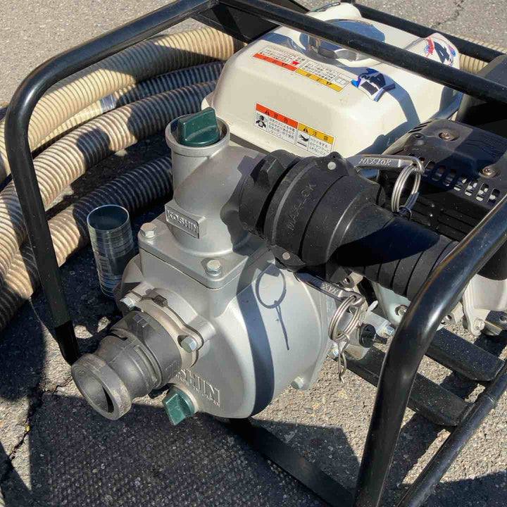 【店頭受取り限定】◇工進 エンジンポンプ KH-50P 吸込みホース付き【岩槻店】