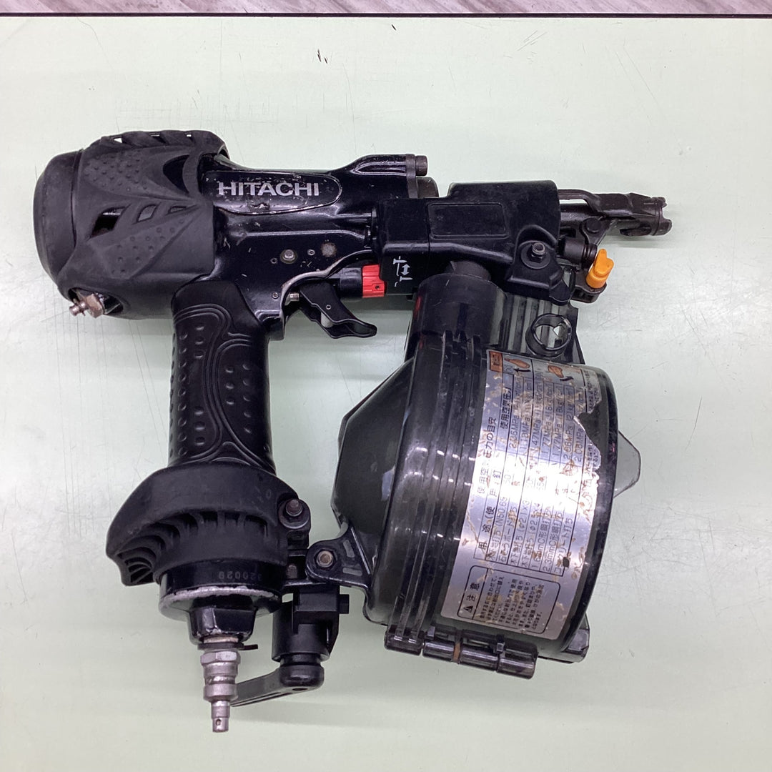 〇ハイコーキ(HIKOKI ※旧:日立工機) 高圧エア釘打ち機 NV65HMC　ブラック【越谷店】