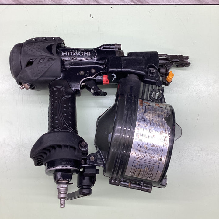 〇ハイコーキ(HIKOKI ※旧:日立工機) 高圧エア釘打ち機 NV65HMC　ブラック【越谷店】