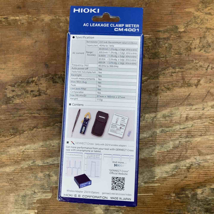 ◇日置電機(HIOKI)  ACリーククランプメーター CM4001【柏店】