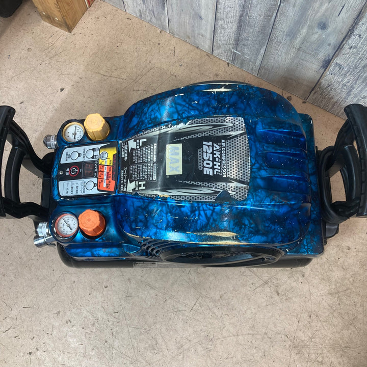 【中古品】◇マックス(MAX) エアコンプレッサー AK-HL1250E ガイアブルー 常圧 高圧【東大和店】