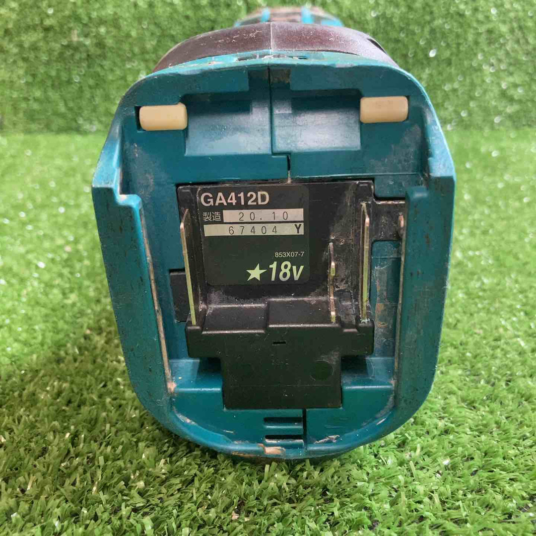 ★マキタ(makita) 100mmコードレスディスクグラインダ GA412DZ【川崎店】