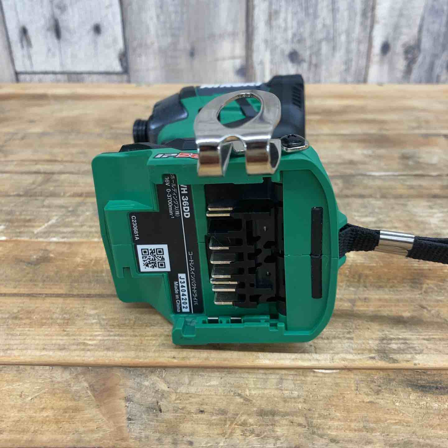 中古美品】 ハイコーキ(HIKOKI ) コードレスインパクトドライバ