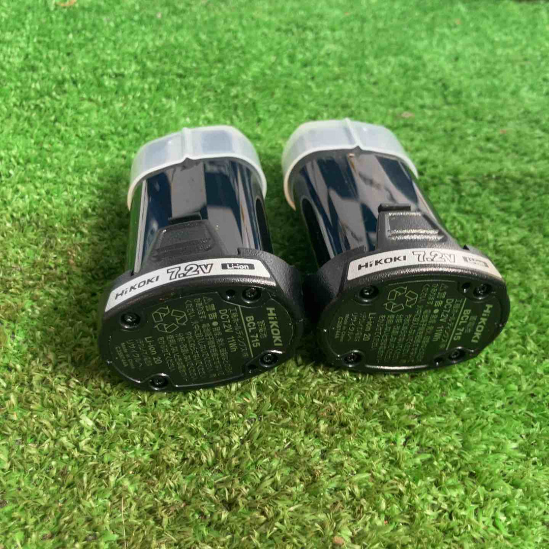 ◇ハイコーキ(HIKOKI ※旧:日立工機) 7.2V コードレスペンインパクトドライバー WH7DL(2LCSK)【草加店】