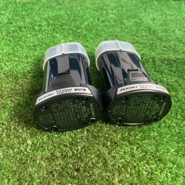 ◇ハイコーキ(HIKOKI ※旧:日立工機) 7.2V コードレスペンインパクトドライバー WH7DL(2LCSK)【草加店】