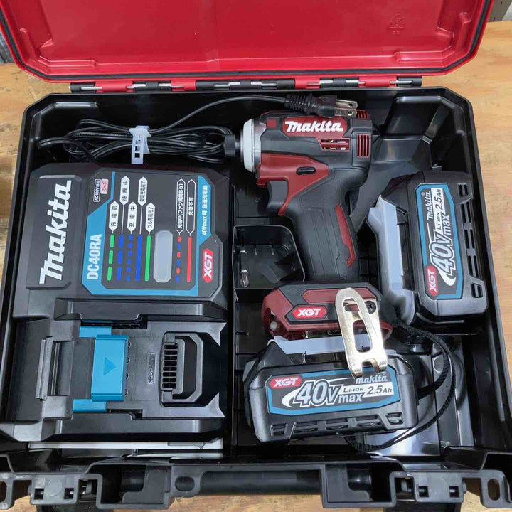 【美品】★マキタ(makita) コードレスインパクトドライバー TD001GDXAR 40V フルセット【柏店】