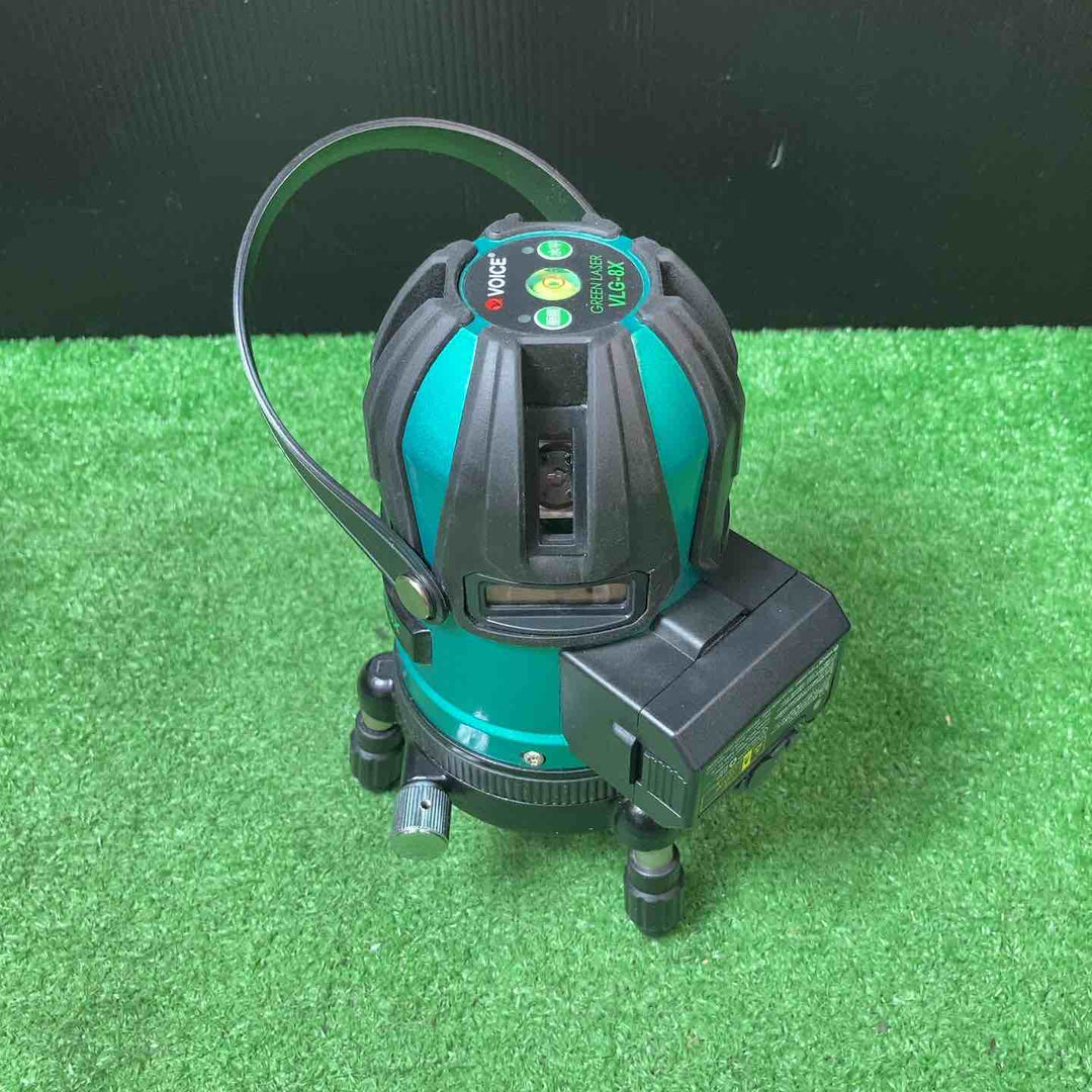 【中古品】◇VOICE レーザー墨出し器 グリーンレーザー VLG-8X【岩槻店】