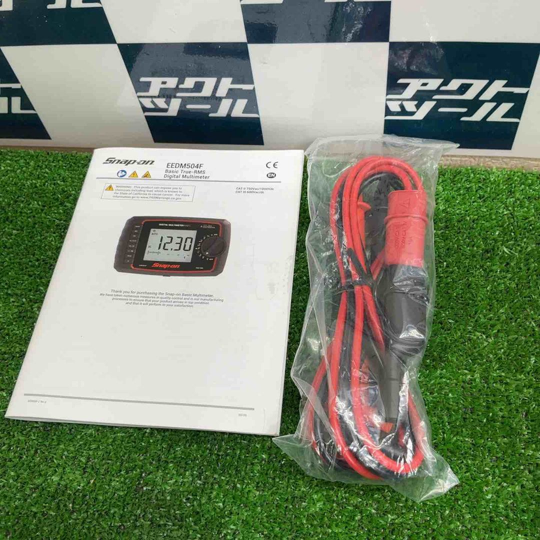 ▲スナップオン(Snap-on)デジタルマルチテスター EEDM504F 計測器【草加店】