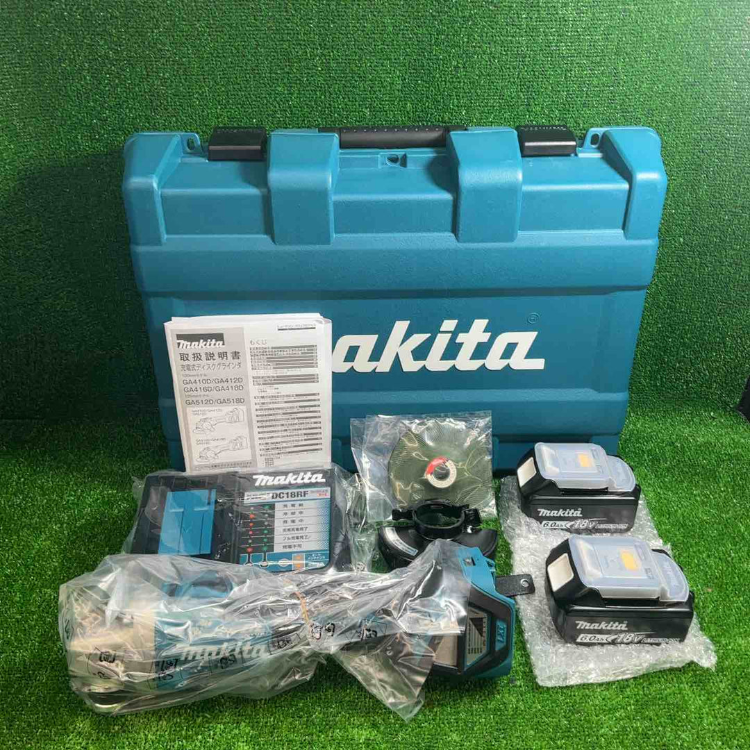 【未使用品】 マキタ(makita) 100mmコードレスディスクグラインダ GA412DRGX 【藤沢店】