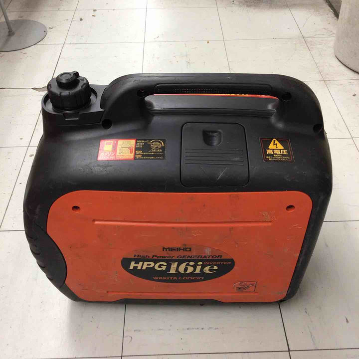 【中古品】 ワキタ インバーター式ガソリン発電機 HPG16ie 奥行49.9×高さ45.5×幅28.5cm 【藤沢店】