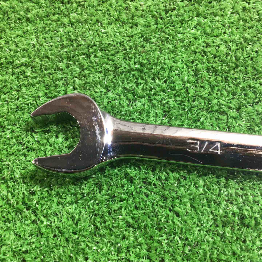 スナップオン(Snap-on) 3/4フランクドライブプラスリバーシブルラチェットコンビネーションレンチ SOXRR24A 【川口店】