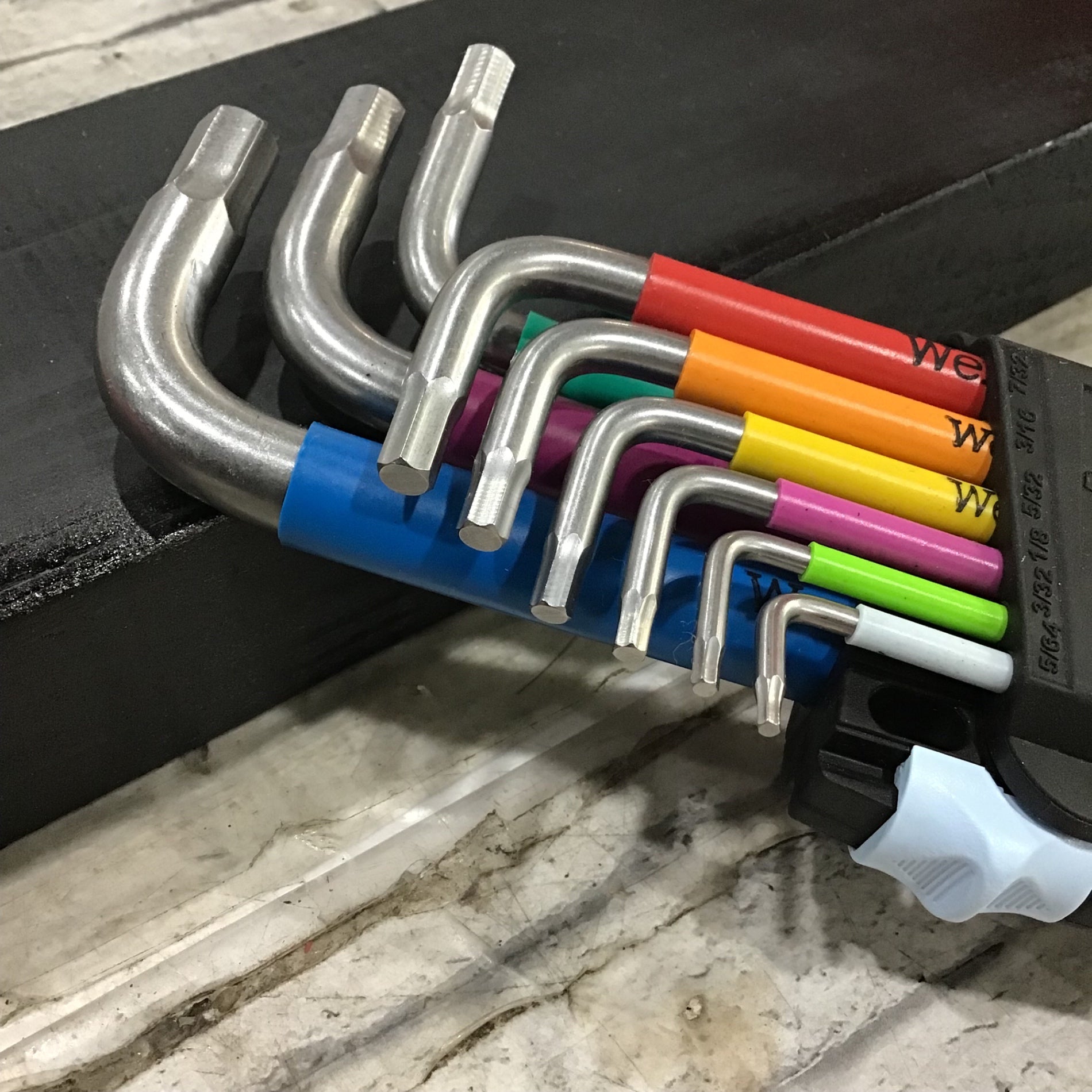 ヴェラ(wera) ステンレスマルチカラーヘックスキーセット 9本組