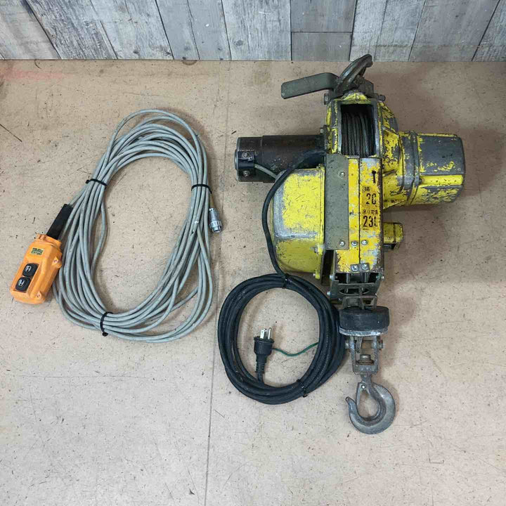 【中古品/店頭受取り限定】トーヨーコーケン(TKK) 微速付ベビーホイスト BH-800T 電動ウインチ(ワイヤー)【東大和店】