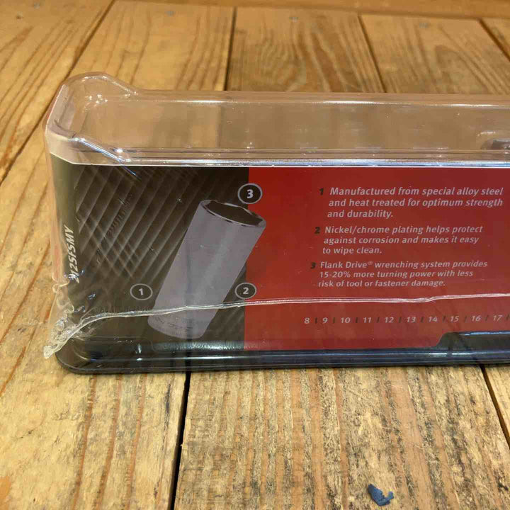 【未使用品】★スナップオン(Snap-on) 3/8(9.5sq)"ディープソケットセット 212SFSMY【所沢店】
