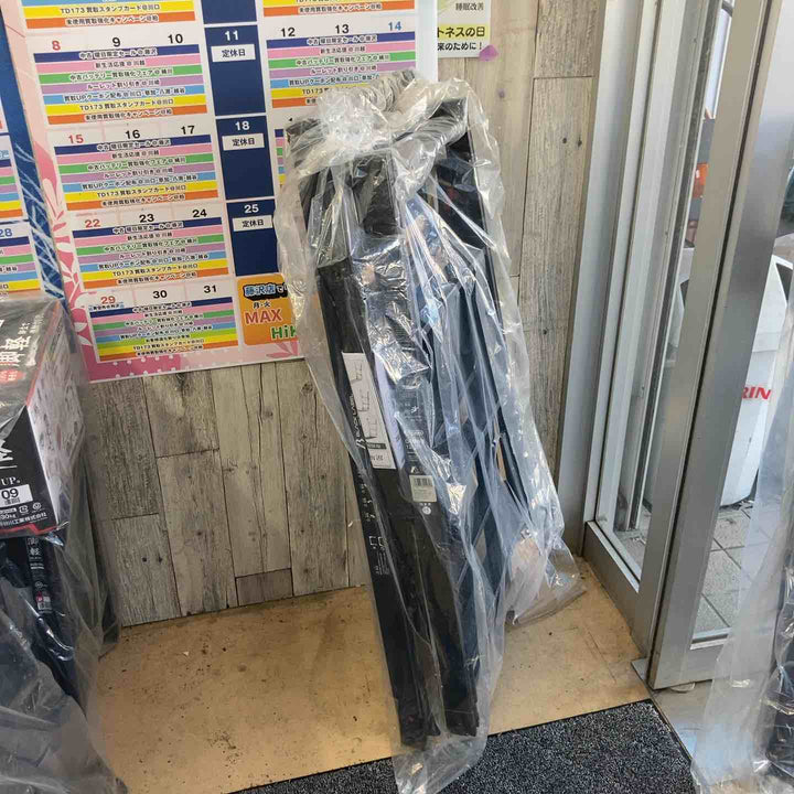 【未使用(店頭展示品)】長谷川工業(Hasegawa) BLACK LABEL 脚部伸縮足場台ブラック DRSWB-1200【東大和店】