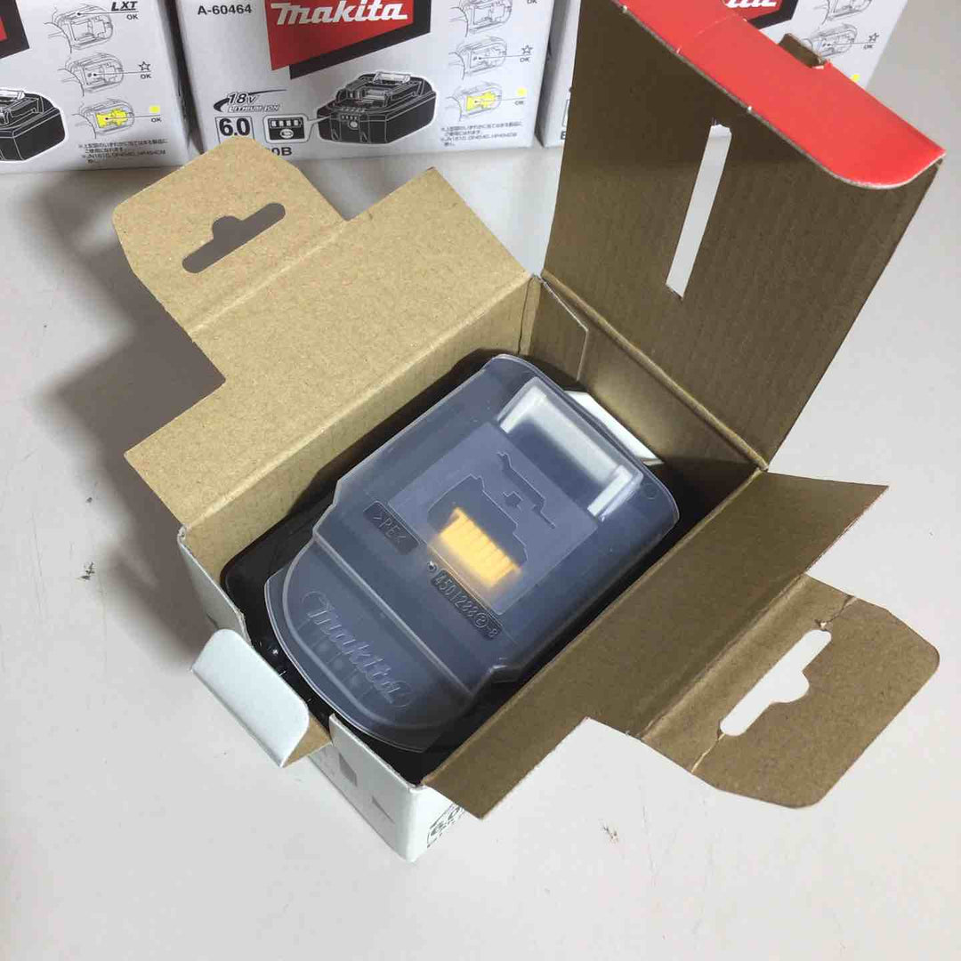 【未使用品】 純正 マキタ makita リチウムイオンバッテリー 18V/6.0Ah BL1860B 6個 バッテリー 純正品 18V 【戸田店】