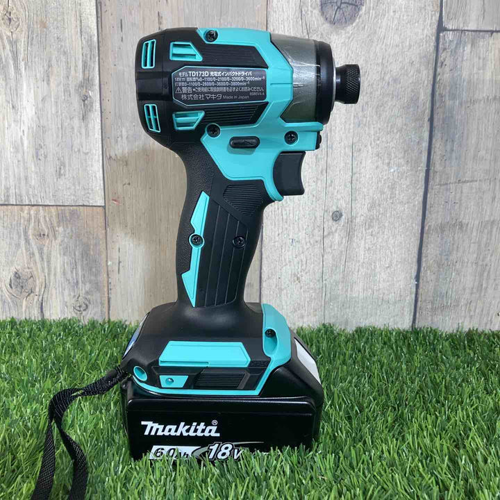 ★マキタ(makita) 18Vコードレスインパクトドライバ TD173DGXTB ターコイズブルー 限定色【戸田店】