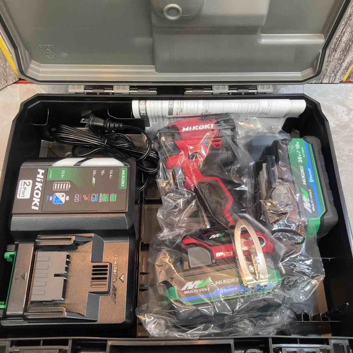 【未使用品】ハイコーキ HIKOKI コードレスインパクトドライバ スコーピオンレッド WH36DD(2XHRSZ))【八潮店】
