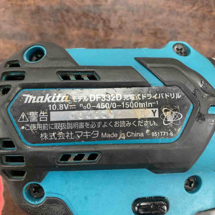 ◇マキタ(makita) コードレスドリルドライバー DF332DZ 本体のみ【川崎店】