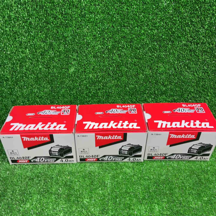 マキタ(makita) リチウムイオンバッテリー 40Vmax/4.0Ah BL4040F　3個セット【藤沢店】