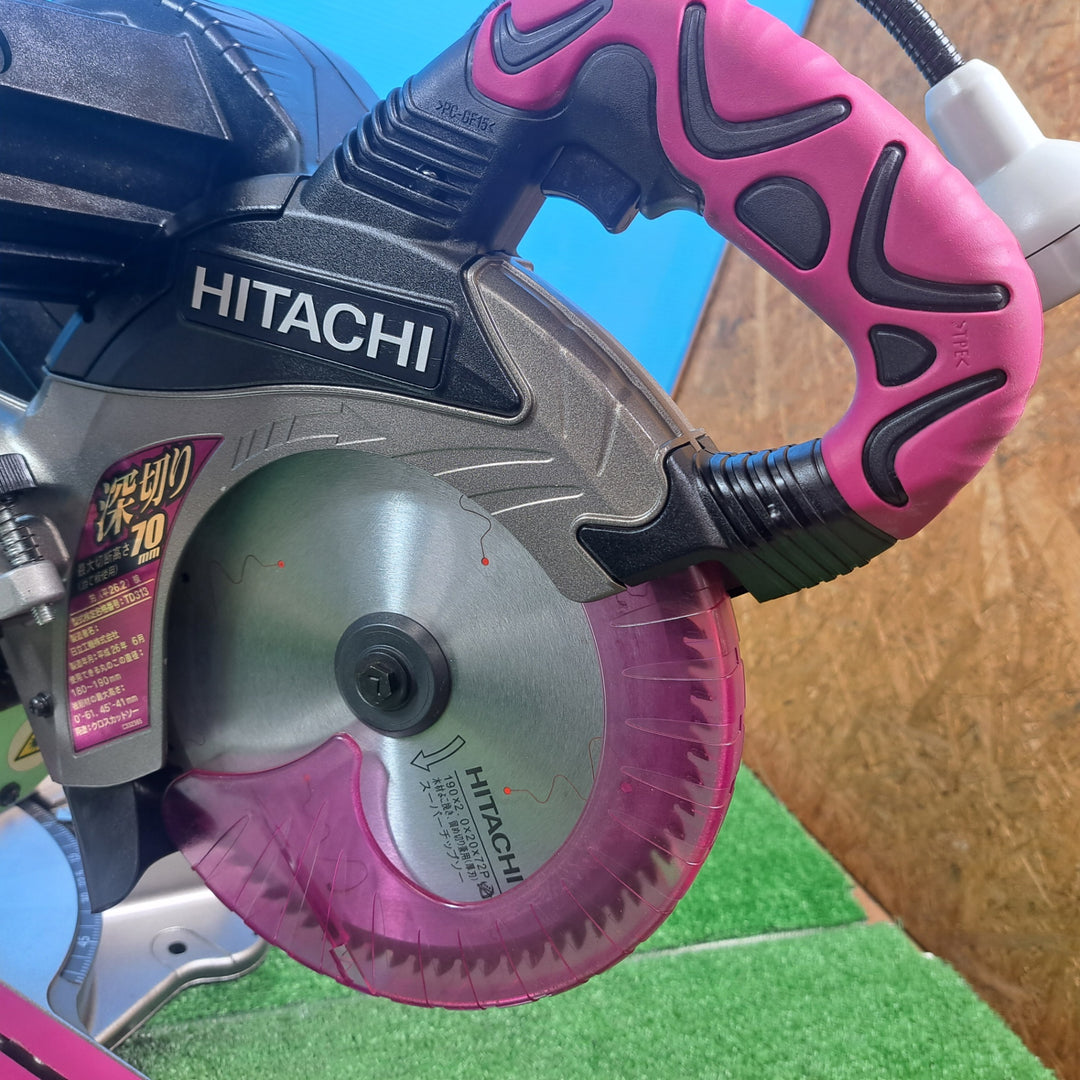 【美品】★ハイコーキ(HIKOKI ※旧:日立工機) 卓上スライド丸のこ C7RSHC【岩槻店】