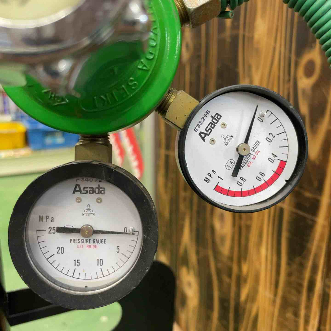 【店頭受取り限定・動作未確認】アサダ(ASADA) ロキシー400L  ROXY400L 溶接セット【桶川店】