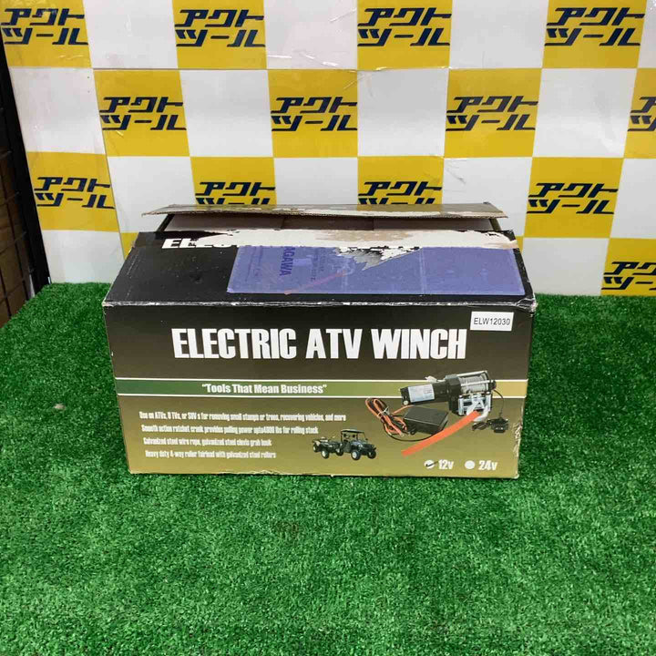 ◇ELECTRIC ATV WINCH 3000lbs 12V使用【越谷店】