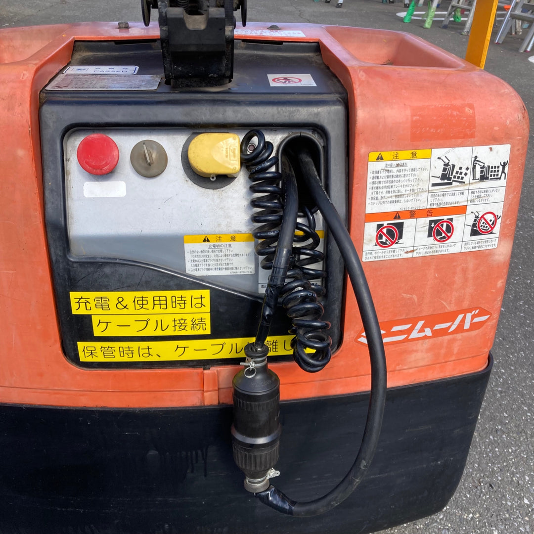 【中古品/店頭受取り限定】〇トヨタパレットトラック 電動ハンドリフト ミニムーバー フォーク 1300kg BT-HBW13【岩槻店】
