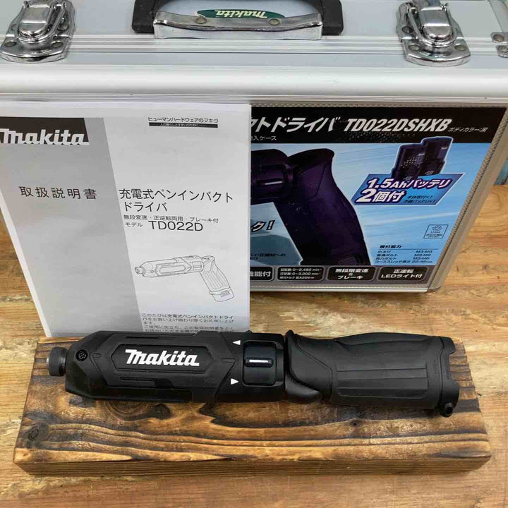 ★マキタ(makita) コードレスペンインパクトドライバー TD022DSHXB【柏店】
