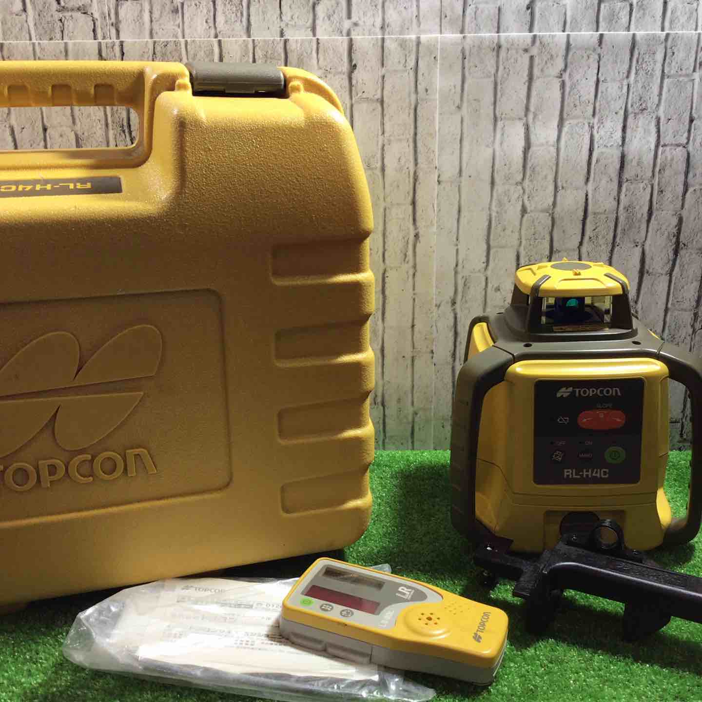 トプコン TOPCON RL-H4C ローテーティングレーザー【船橋馬込店】【店頭取引限定】【中古】IT10SM6VZIJK 校正証明書付き】トプコン RL−H4Cローテーティングレーザー